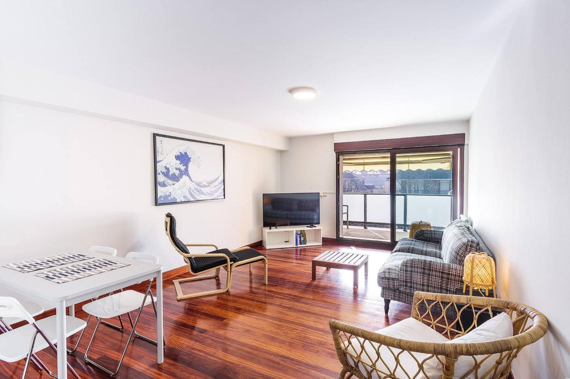 Casa Damatxo - De Luxe, Terracita, Espacioso, Ideal Familia Y Parejas & 1 Minuto A La Playa Apartment